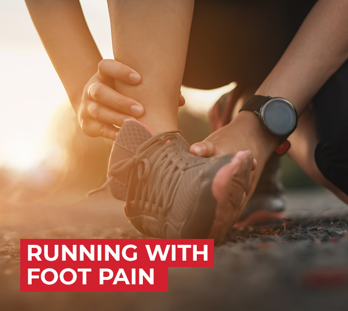 Running with foot pain